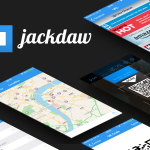 Jackdaw iOS mobile app views - 